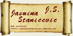 Jasmina Stanićević vizit kartica